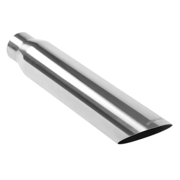 MagnaFlow Exhaust Products - MagnaFlow Exhaust Products Single Exhaust Tip - 2.5in. Inlet/3in. Outlet 35138