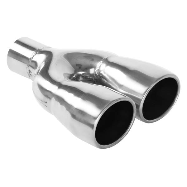 MagnaFlow Exhaust Products - MagnaFlow Exhaust Products Dual Exhaust Tip - 2.25in. Inlet/3 x 3.75in. Outlet 35169