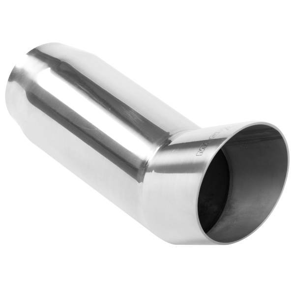 MagnaFlow Exhaust Products - MagnaFlow Exhaust Products Single Exhaust Tip - 2.25in. Inlet/2.5in. Outlet 35130