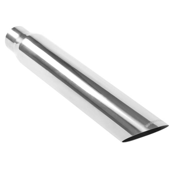 MagnaFlow Exhaust Products - MagnaFlow Exhaust Products Single Exhaust Tip - 2.25in. Inlet/3in. Outlet 35141