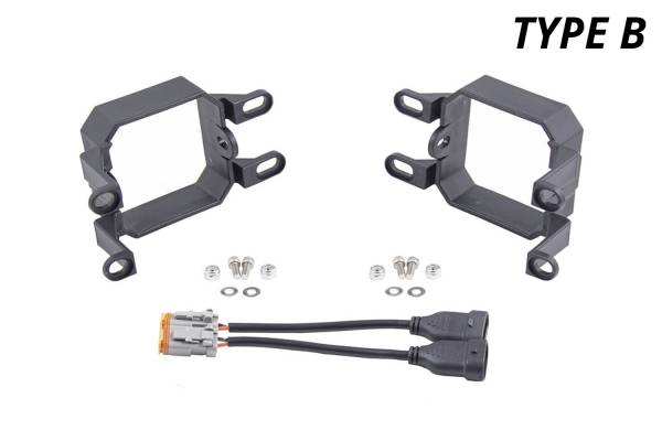 Diode Dynamics - Diode Dynamics Mounting kit for your SS3 Pod Light. DD6255P
