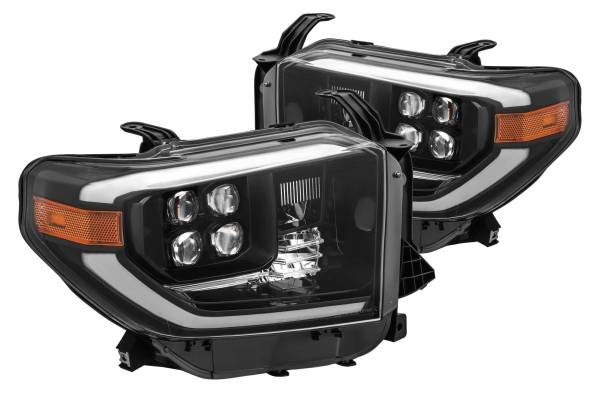AlphaRex - ARex Nova LED Headlights: Toyota Tundra (14-20) - Alpha-Black (Set)
