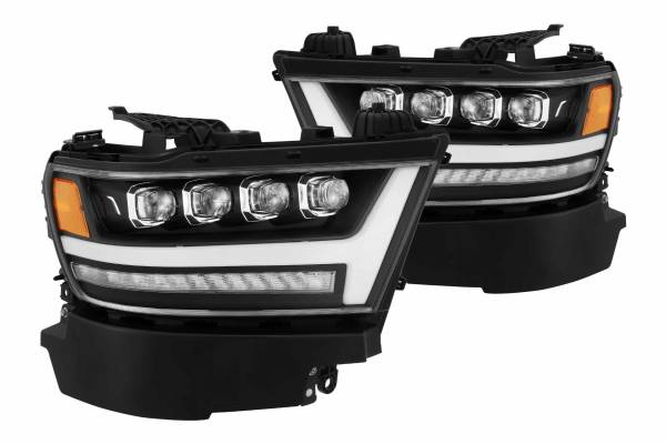 AlphaRex - ARex Nova LED Headlights: Dodge Ram 1500 (19+) - Chrome (Set)