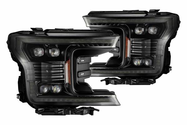 AlphaRex - ARex Nova LED Headlights: Ford F150 (18-19) - Alpha-Black (Set)