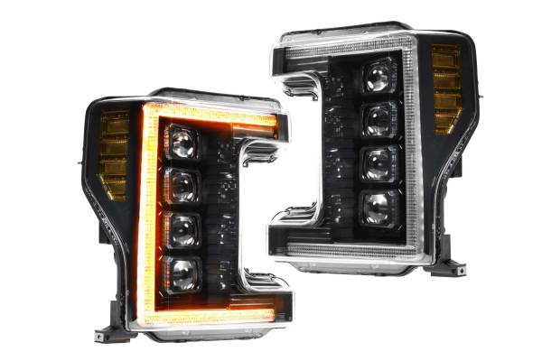 Morimoto - XB LED Headlights: Ford Super Duty (17-19) (Pair / ASM / Amber DRL)