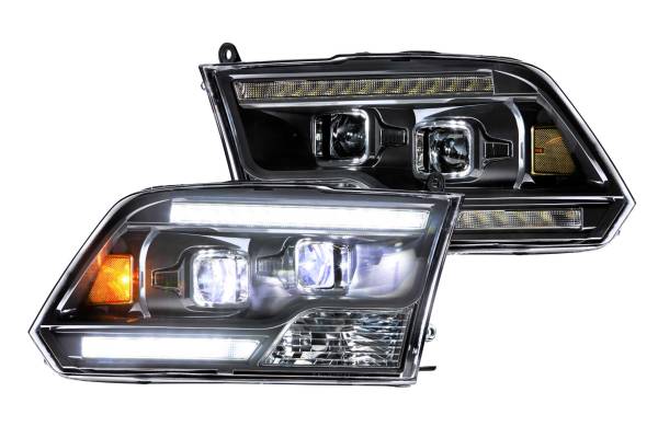 Morimoto - XB Hybrid LED Headlights: Dodge Ram (09-18) (Pair / ASM)