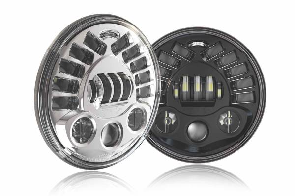 JW Speaker - JW Speaker: 8790A2-12V Adaptive Headlight (Black) Bezel
