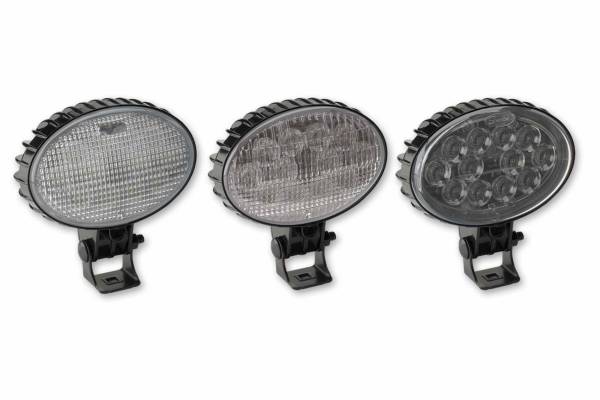 JW Speaker - JW Speaker: 735S-12/32V Lamp (BLACK) Spot Beam w/Harness