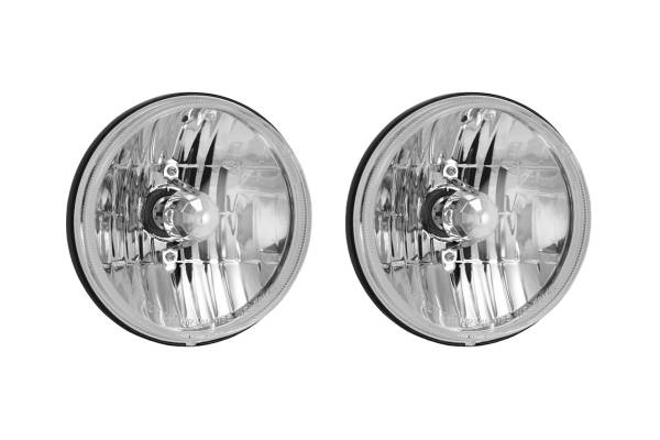 Vision X - Vision X Halogen Headlights: (Set / 5.75in Round / Chrome)