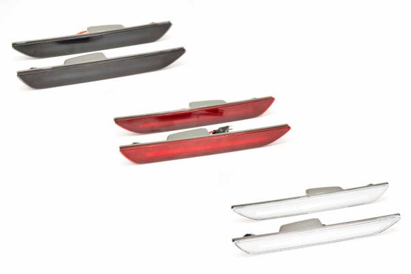 Diode Dynamics - DD LED Sidemarkers: (Set / Amber-Red / Mustang 10-14)