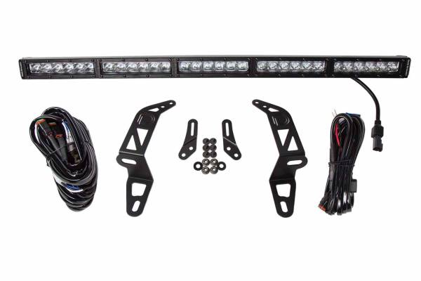 Diode Dynamics - DD Bumper Light Kit: Wrangler JL (White / Flood Beam) (Dual SS30 Bars)