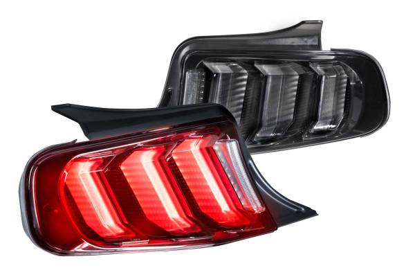 Morimoto - XB LED Tails: Ford Mustang (10-12) (Pair / Facelift / Smoked)
