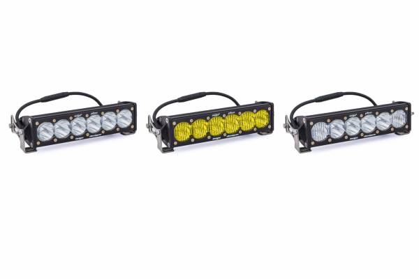 Baja Designs - BD 10in OnX6 LED Light Bar: (White / High Speed Spot Beam - Racer Edition)