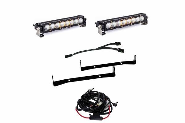 Baja Designs - BD Grille-Mount LED System: Toyota 4Runner (14-20) (10in / 2x S8 Bars)