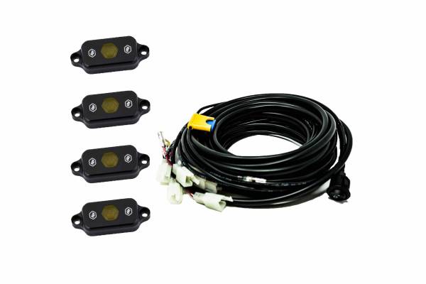 Baja Designs - BD LED Rock Light System: (4 pcs / Amber)