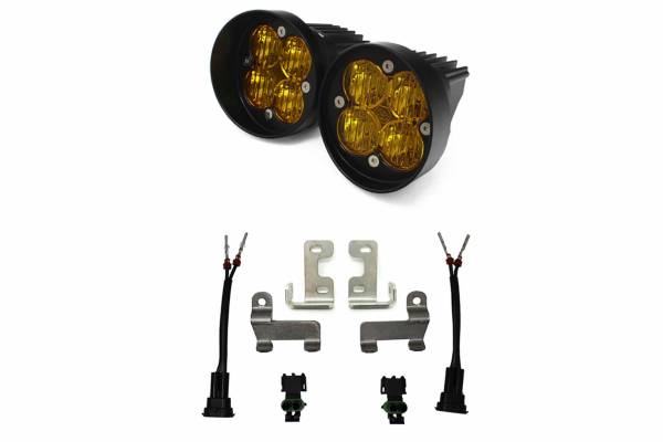 Baja Designs - BD LED Fog Kit: Tacoma/Tundra/4Runner (White / Squadron Sport WC)