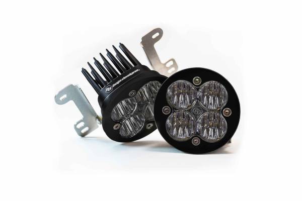Baja Designs - BD LED Fog Kit: Jeep JK Rubicon X / 10th anniv.(13-16) (White / Squadron-R Sport)