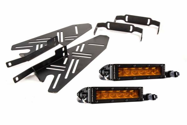 Diode Dynamics - DD Bumper Light Kit: Ford Raptor (17-20) (Amber / Driving Beam) (2x SS12 Bars)