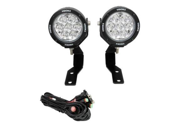 Vision X - Vision X A-Pillar LED Lighting System: Ford Ranger (19+) (2x 49W CG2 Cannon Pods)