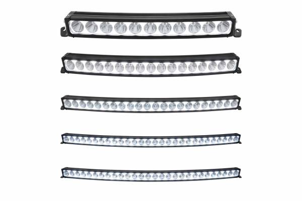 Vision X - Vision X Light Bar: 50in (28-LED / 280W / XPR Curved + Halo / with Foot-Mounts & Harness)