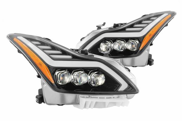 AlphaRex - ARex Nova LED Headlights: Infiniti G37 / Q60 (08-15) - Chrome (Set)