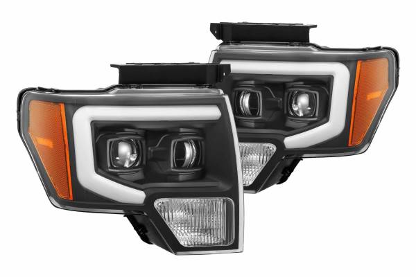 AlphaRex - ARex Pro Halogen Headlights:: Ford F150 (09-14) - Chrome (Set)