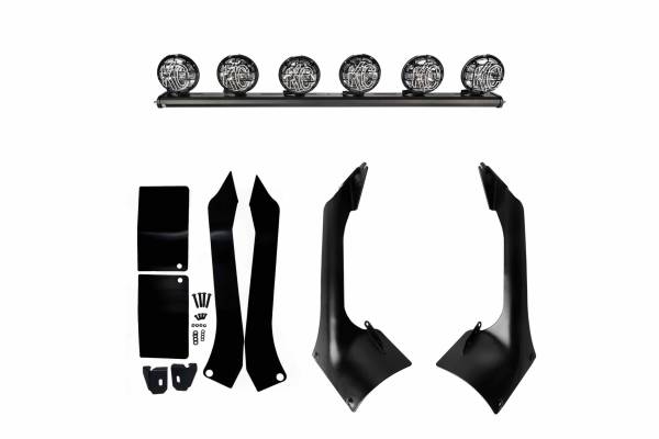 KC HiLiTES - Xross / Slim-Lite LED System: Wrangler JL/JT (6 Lights)