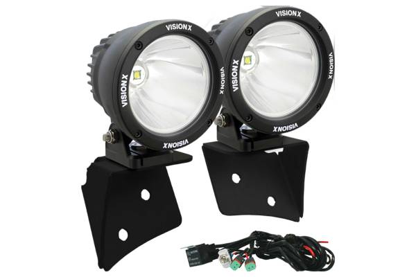 Vision X - Vision X Optimus Round Cover (Yellow / Clear)