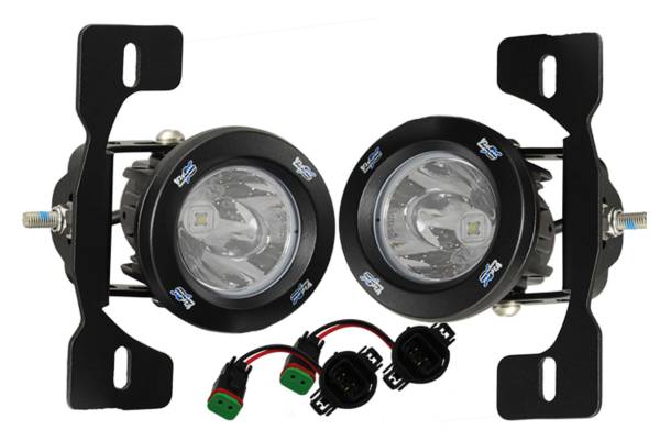 Vision X - Vision X LED Fog Light System: Wrangler JK (07-09) (2x Optimus 20 Degree Pods)