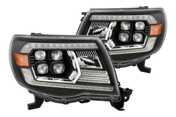 AlphaRex - ARex Nova LED Headlights: Toyota Tacoma (05-11) - Chrome (Set)
