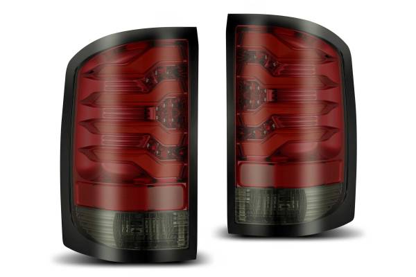 AlphaRex - ARex Pro LED Tails: GMC Sierra (14-18) (Red Smoke)