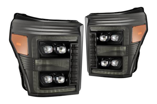 AlphaRex - ARex Nova LED Headlights: Ford Super Duty (11-16) - Chrome (Set)