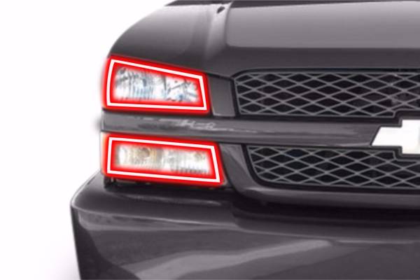 Profile - Chevrolet Silverado (03-07) / Avalanche (02-06): Profile Prism Fitted Halos (Kit)