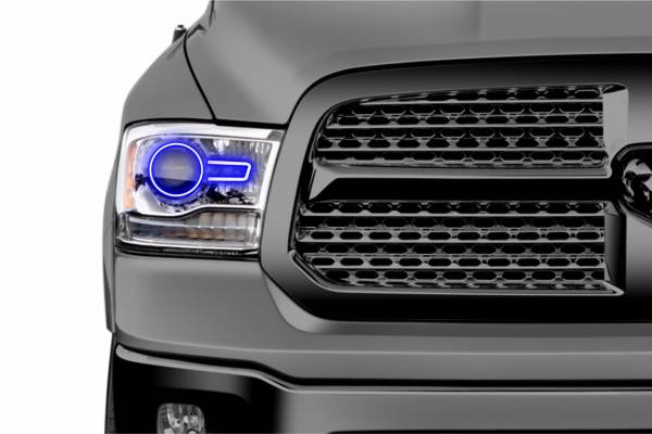Profile - Dodge Ram U Shape (13-17): Profile Prism Fitted Halos (Kit)