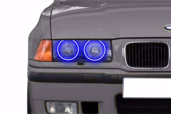 Profile - BMW 3 Series (93-99): Profile Prism Fitted Halos (Kit)