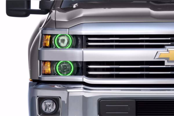 Profile - Chevrolet Silverado w/ Projectors (14-15): Profile Prism Fitted Halos (Kit)