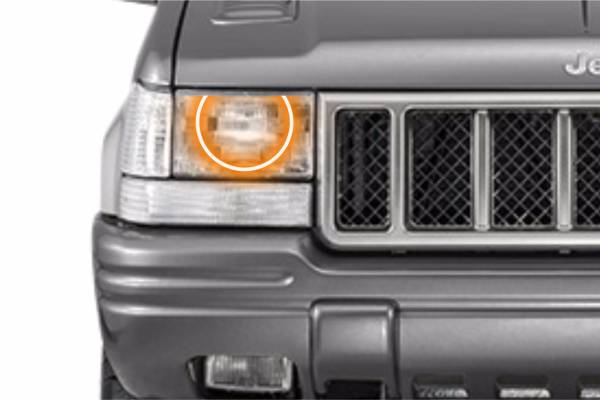 Profile - Jeep Grand Cherokee (93-98): Profile Prism Fitted Halos (Kit)
