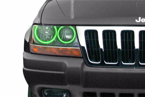 Profile - Jeep Grand Cherokee (99-04): Profile Prism Fitted Halos (Kit)
