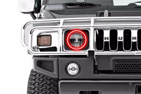 Profile - Hummer H2 (03-10): Profile Prism Fitted Halos (Kit)