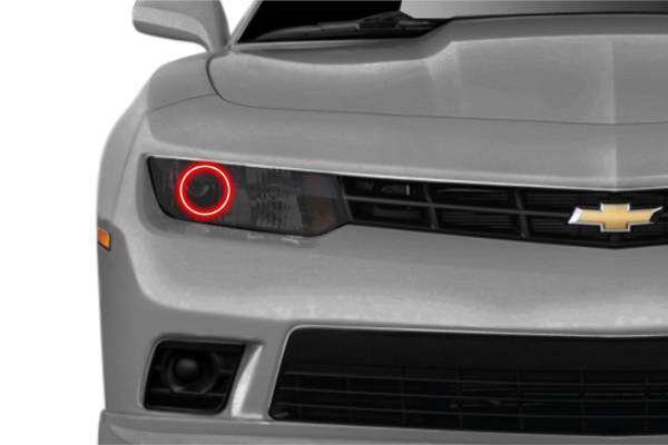 Profile - Chevrolet Camaro w/o OEM HID (14-15): Profile Prism Fitted Halos (Kit)