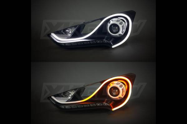 XK Glow - XKGlow Flexible Sequential Switchback Strips: 24in (Pair)