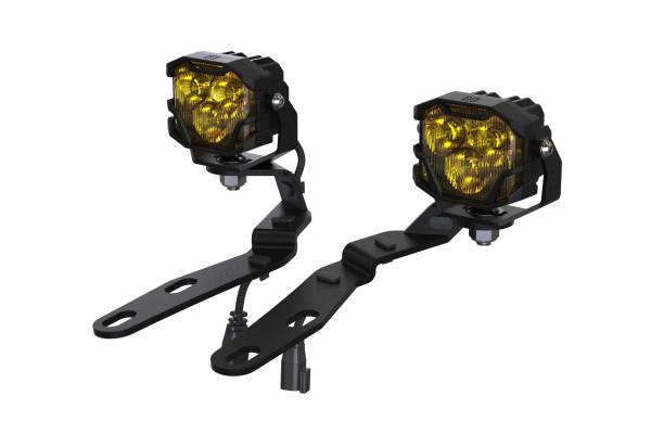 Morimoto - Morimoto 4Banger A-Pillar Kit: 16-22 Tacoma (NCS Yellow Combo Beam)