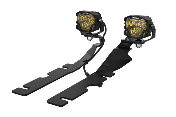 Morimoto - Morimoto 4Banger A-Pillar Kit: 09-18 Ram (HXB White Wide Beam)