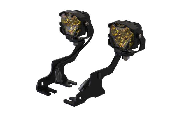 Morimoto - Morimoto 4Banger A-Pillar Kit: 09-14 Raptor (NCS Yellow Combo Beam)