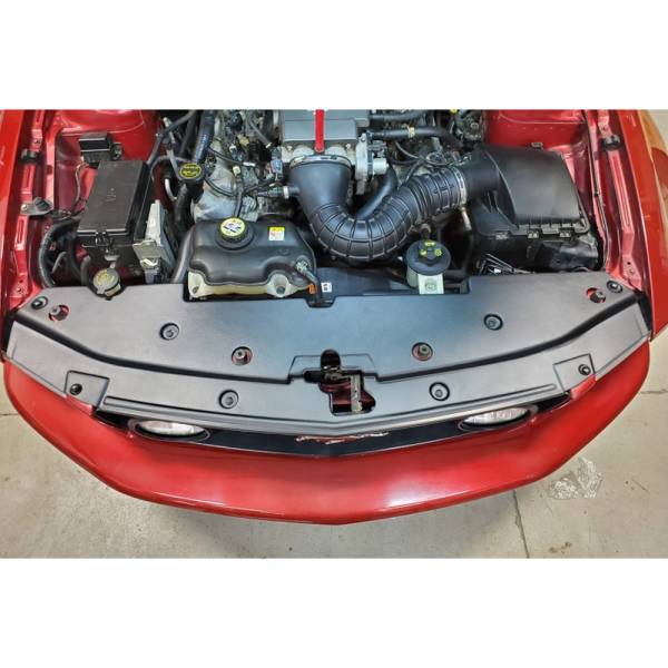 S&B - JLT Full Length Radiator Support Cover Textured Black 2005-09 Mustang GT/V6