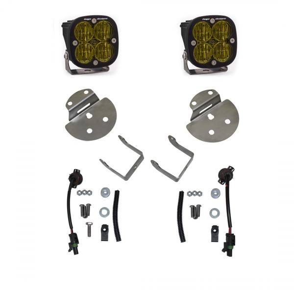 Baja Designs - Canyon/Colorado Fog Light SAE Fog Pocket Kit Amber FPK 15-19 Canyon/Colorado Baja Designs