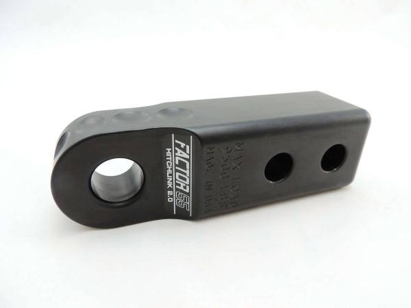 Factor 55 - HitchLink 2.0 Reciever Shackle Mount 2 Inch Receivers Black Factor 55
