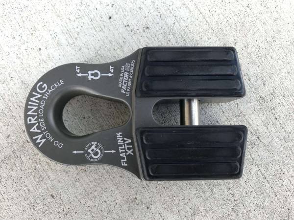 Factor 55 - FlatLink XTV Winch Shackle Mount Gray Factor 55