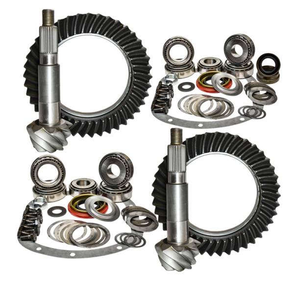 Nitro Gear & Axle - 03-06 Jeep Wrangler TJ Rubicon 4.56 Ratio Gear Package Kit Nitro Gear and Axle