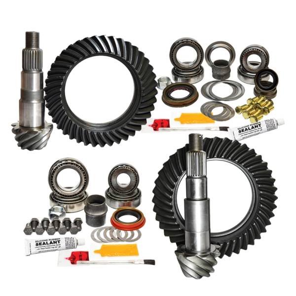 Nitro Gear & Axle - 07-Newer Jeep Wrangler JK Non Rubicon 4.56 Ratio Gear Package Kit Nitro Gear and Axle